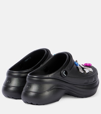 x Crocs embellished platform mules | Balenciaga