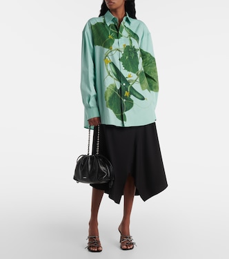 Chemise en coton et soie | Loewe