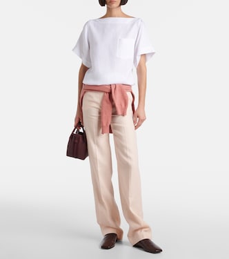 T-shirt in lino | Loro Piana