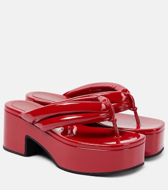 Sandali infradito 60 in vernice | Dries Van Noten