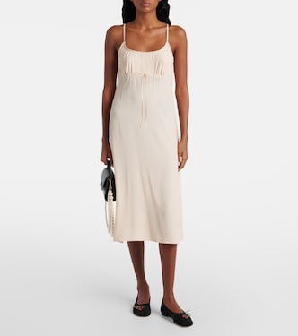 Abito sottoveste in crêpe de chine | Simone Rocha