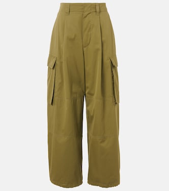 Pantalon cargo en coton et soie | Loewe