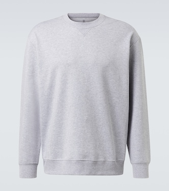 Sweatshirt aus einem Baumwollgemisch | Brunello Cucinelli