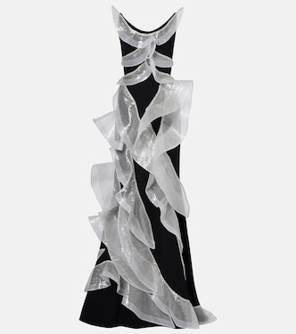 Robe Refraction mit Pailletten | Maticevski