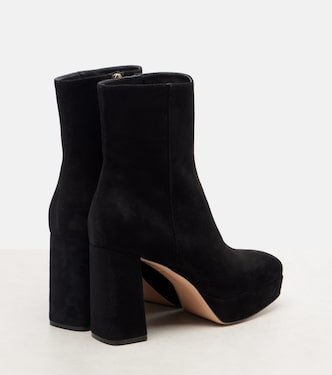 Daisen 95 suede platform ankle boots | Gianvito Rossi