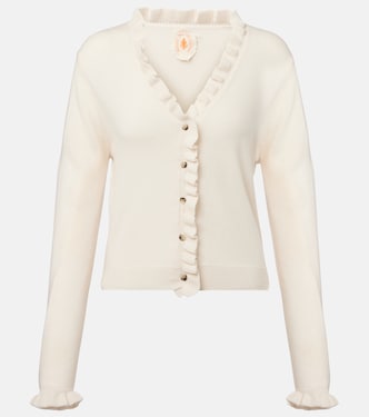 Wool and cashmere cardigan | Jardin des Orangers