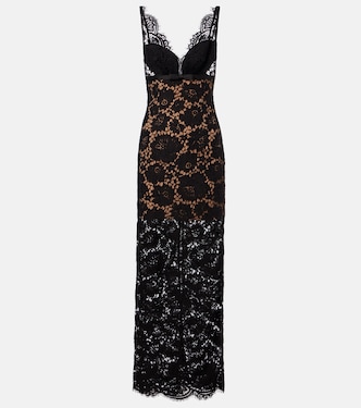 Floral lace maxi dress | Self-Portrait