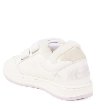 Sneakers Ball Star aus Leder mit Glitter | Golden Goose Kids