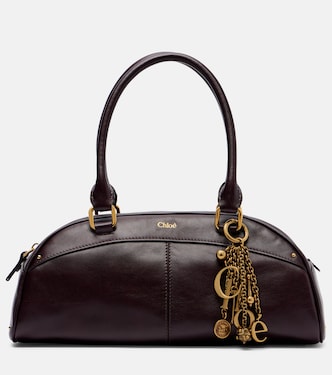 Embellished leather top-handle bag | Chloé