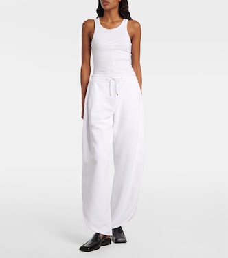 Cotton jersey sweatpants  | Alaïa