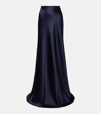 Jupe longue en satin | Ralph Lauren Collection