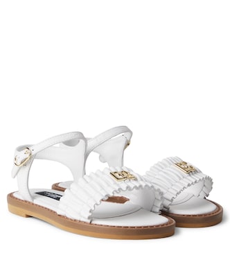 DG leather sandals | Dolce&Gabbana Kids