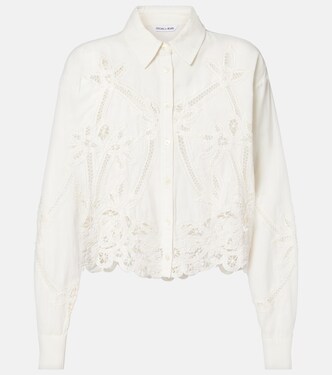 Camicia Aderes in cotone e lino | Veronica Beard