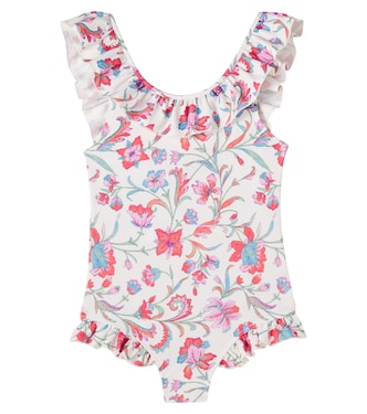 Andrea floral ruffled swimsuit | Louise Misha