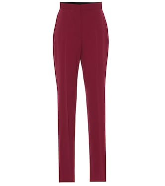 Pantaloni a vita alta in crêpe | Stella McCartney