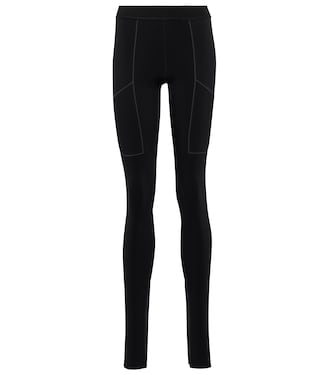 Leggings de tiro alto con cremallera | Coperni