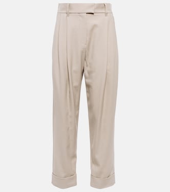 Wool-blend straight pants | Brunello Cucinelli