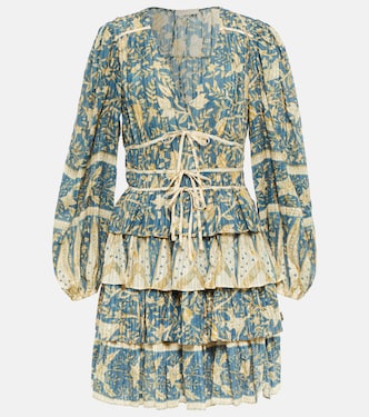Nina floral cotton-blend minidress | Ulla Johnson