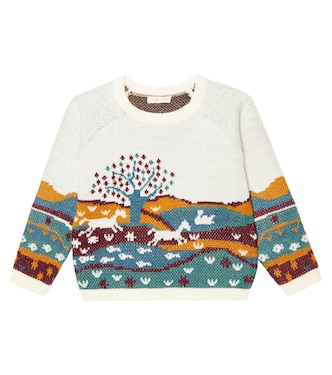 Jersey en jacquard de mezcla de lana | Louise Misha