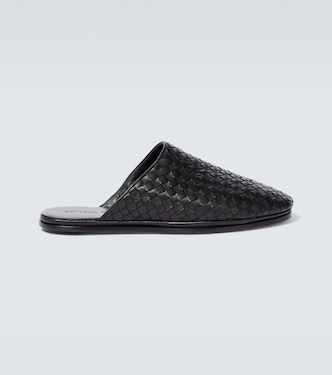 Slippers Intrecciato aus Leder | Bottega Veneta