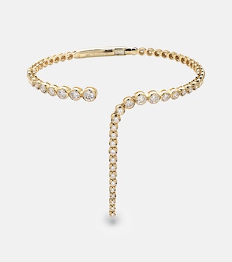 Bracelet Imperial Wavelength en or 14 ct et diamants | Ondyn