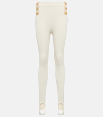 Leggings de tiro alto con fuseau | Balmain