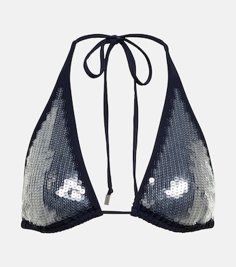 Sequined bikini top | Jean Paul Gaultier
