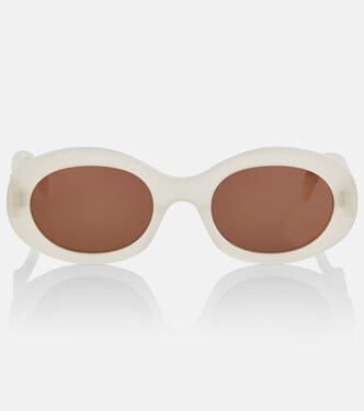 Triomphe 01 oval sunglasses | Celine Eyewear
