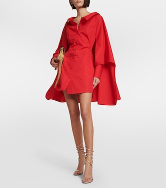 Tailored cotton minidress | Valentino