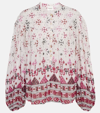 Salika printed cotton blouse | Marant Etoile