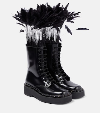 Stivali Rockstud M-Way in pelle | Valentino Garavani