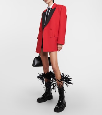 Schnürstiefel Rockstud M-Way aus Leder | Valentino Garavani