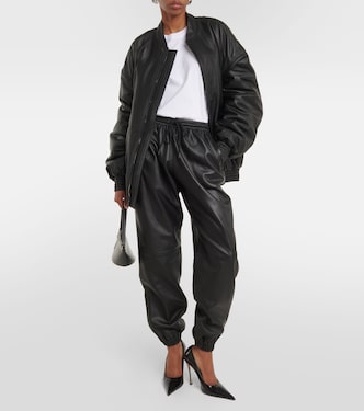Hose aus Leder | Wardrobe.NYC