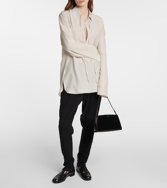 Blusa Malon in seta | The Row