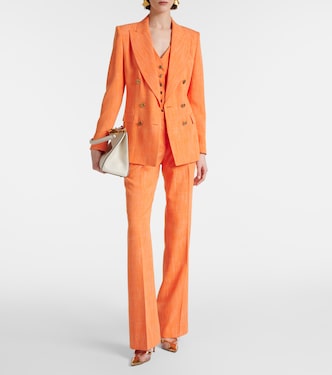 Pantalones rectos de tiro alto | Etro