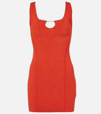 Miniabito Sierra in maglia a coste | Jacquemus