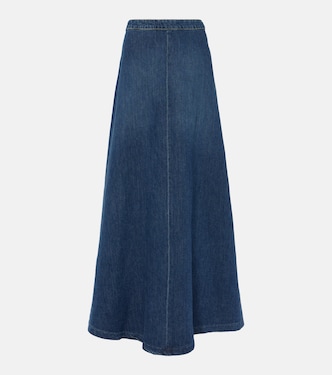 Gonna lunga di jeans Astrid  | Nili Lotan