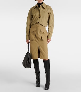Jupe cargo en coton | CO