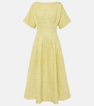 Rosalie jacquard midi dress | Simkhai