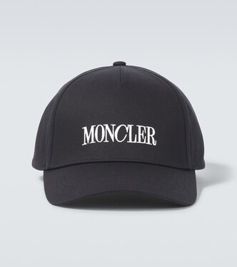 Logo cotton baseball cap | Moncler