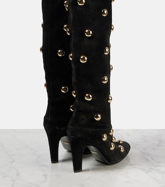 Stivali Eve in suede con borchie | Chloé