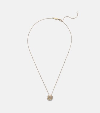 Halskette aus 18kt Gelbgold mit Diamanten | Suzanne Kalan
