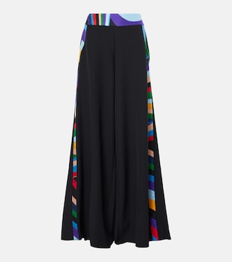 Pantaloni palazzo Iride in cady | Pucci
