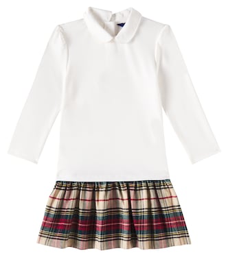 Ponte and plaid skirt | Polo Ralph Lauren Kids