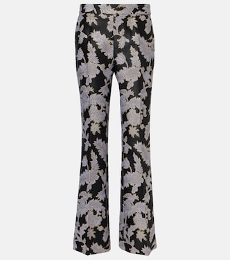 Bootcut-Hose Saturday Night aus Jacquard | La DoubleJ