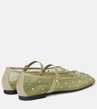 Mylena embellished Mary Jane flats | Souliers Martinez