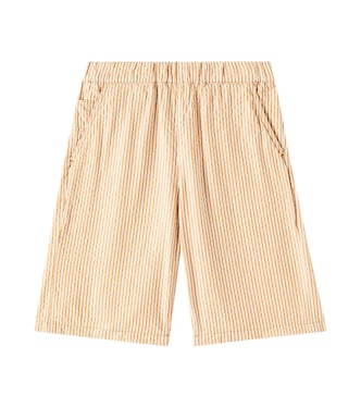 Bermuda Enro in cotone a righe | Bonpoint