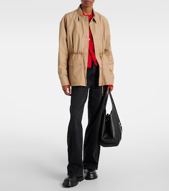 Giacca Saulon in twill di misto cotone | Moncler