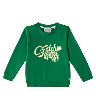 Felpa in cotone con logo | Scotch & Soda Kids