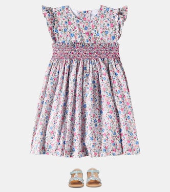 Robe Frida en coton à fleurs | La Coqueta